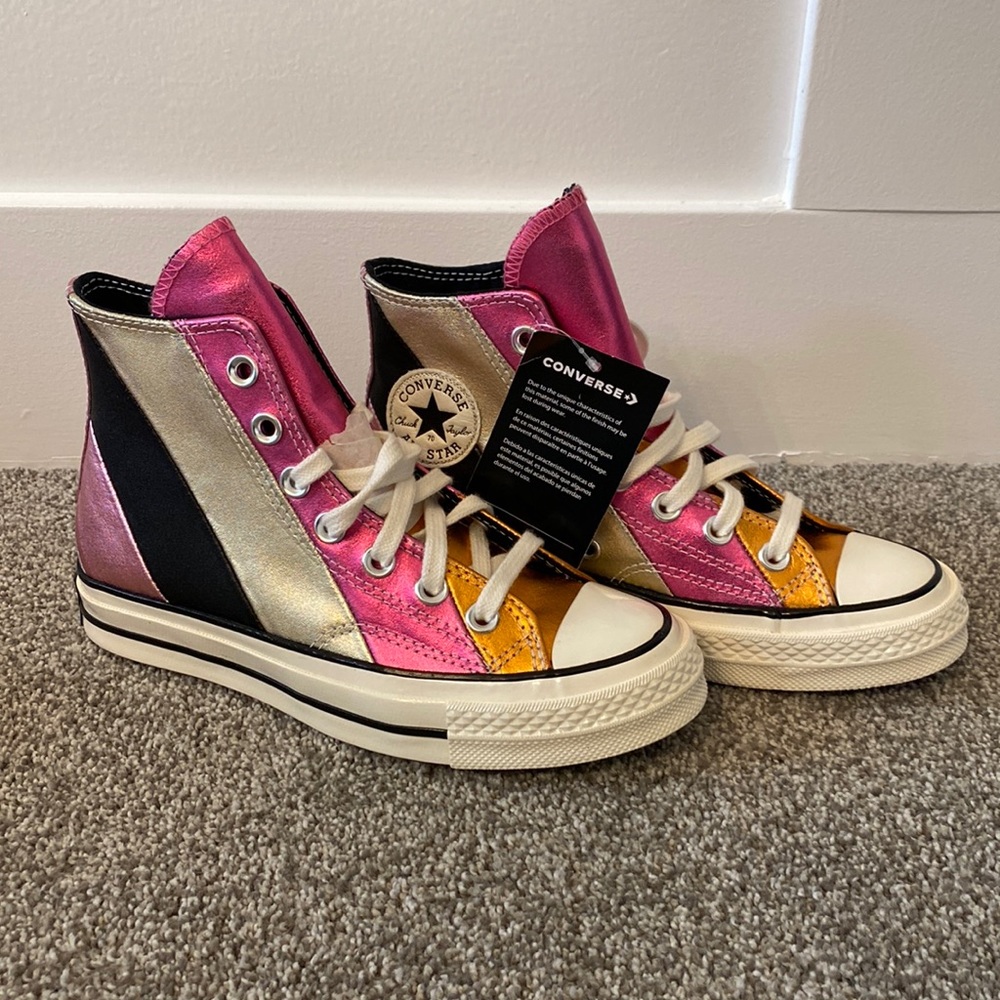 Converse Chuck 60 Hi, Egeret/Multi, Size 5 WN